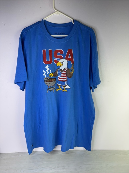 Life is Good Other - Life Is Good Men's XXL USA Eagle Grilling Crusher Tee